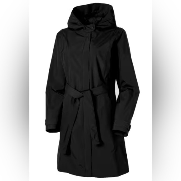 Patagonia W’s Arborist Trench Rain Coat H2no Black L - Picture 14 of 14